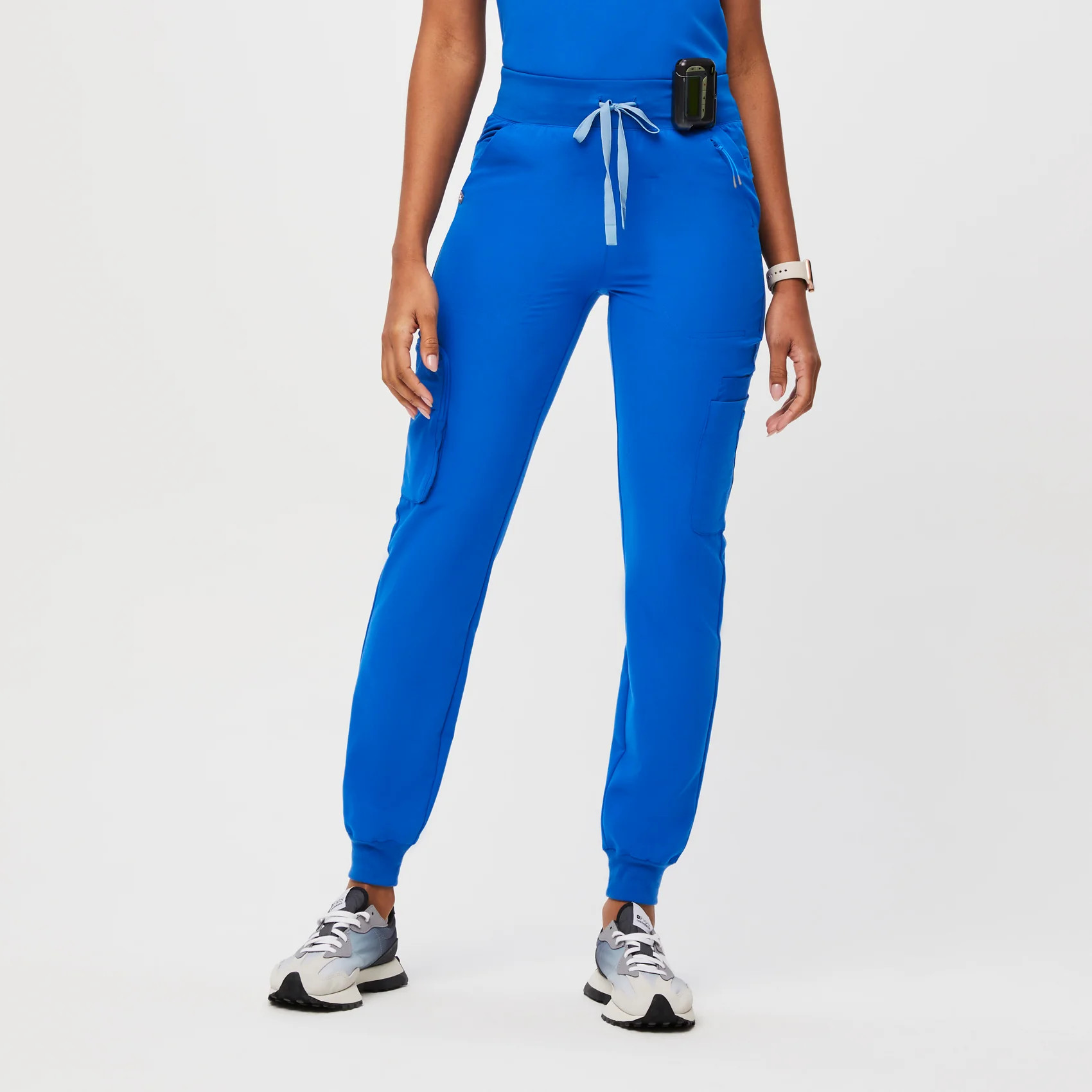 Women’s 22-Pocket Jogger Scrub Pants - Royal Blue · FIGS | FIGS