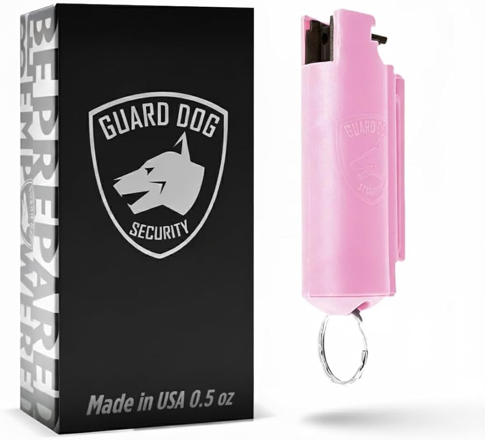 Guard Dog Security Quick Action Pepper Spray Self Defense Keychain, Maximum Strength 1.44 MC, OC ... | Amazon (US)