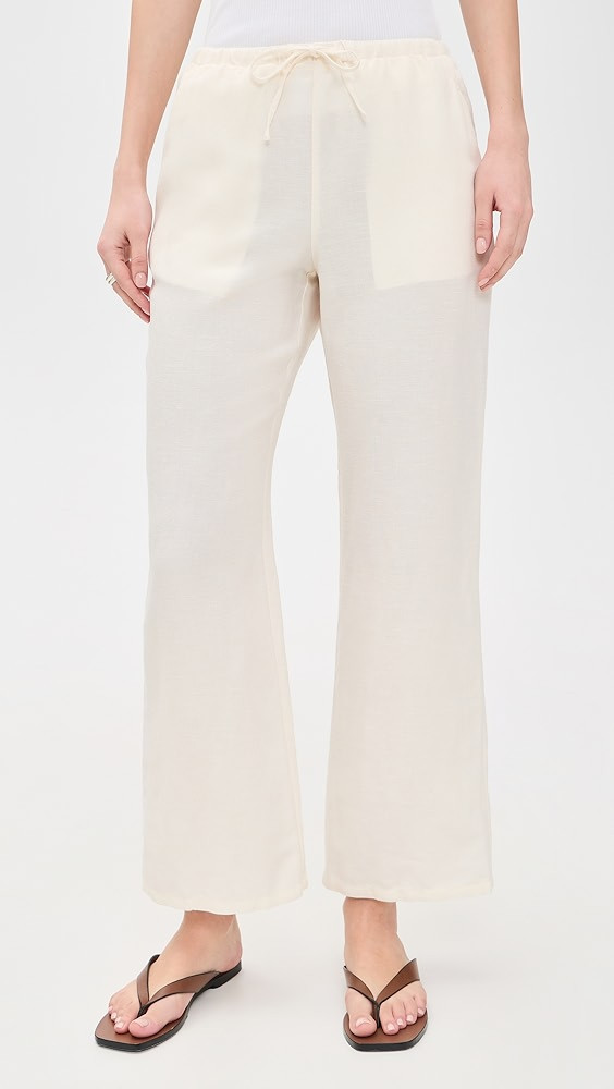 Linen Drawstring Pants | Shopbop