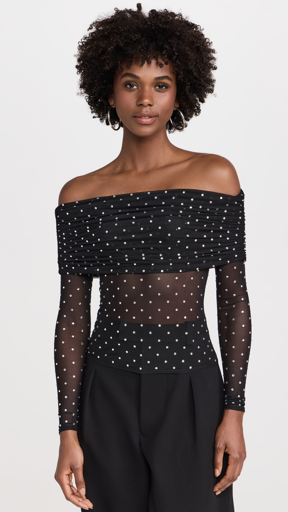 Oriana Mesh Top | Shopbop