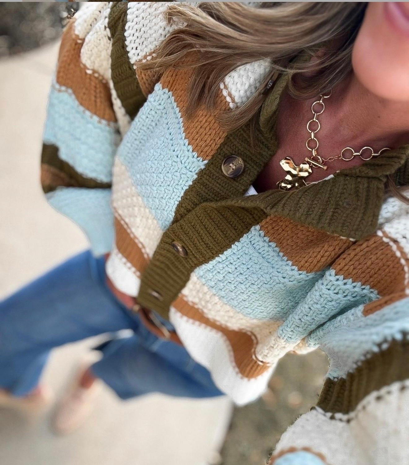 Can’t get over the cuteness of this cardigan. 
Wearing medium. 

#LTKStyleTip #LTKSeasonal