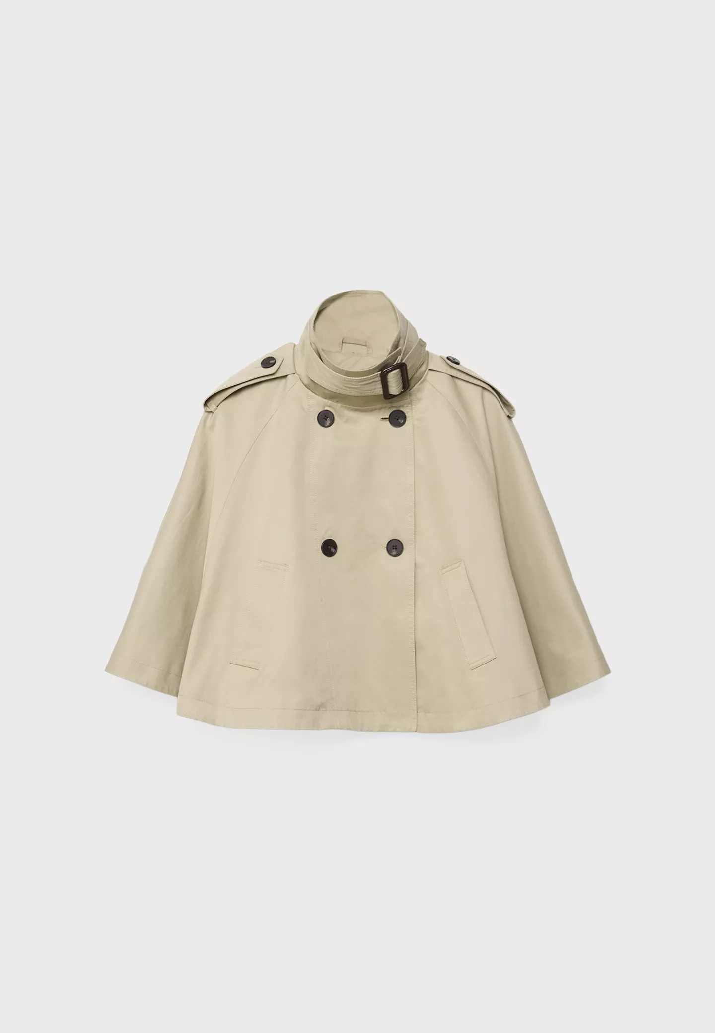 Trenchcoat mit Cape-Ärmeln - Mode für Damen | Stradivarius Deutschland | Stradivarius DE