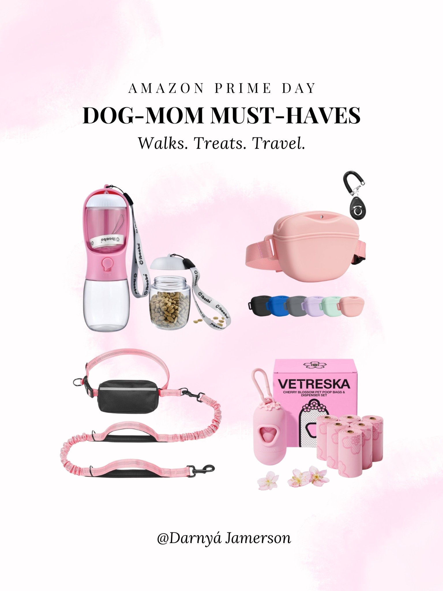 Walks. Treats. Travel. 💗

Amazon Prime Day is here! 🛍️
The biggest deals of the summer are live July 8–11. I’ve rounded up my faves across beauty, home, pet care & more — all up to 40% off. Tap to shop before the sales end!

dog mom aesthetic, chic pet essentials, neutral pet picks, pink dog products, small space pet finds, Amazon dog deals, Prime Day picks for pets

#LTKPets #LTKActive #LTKTravel