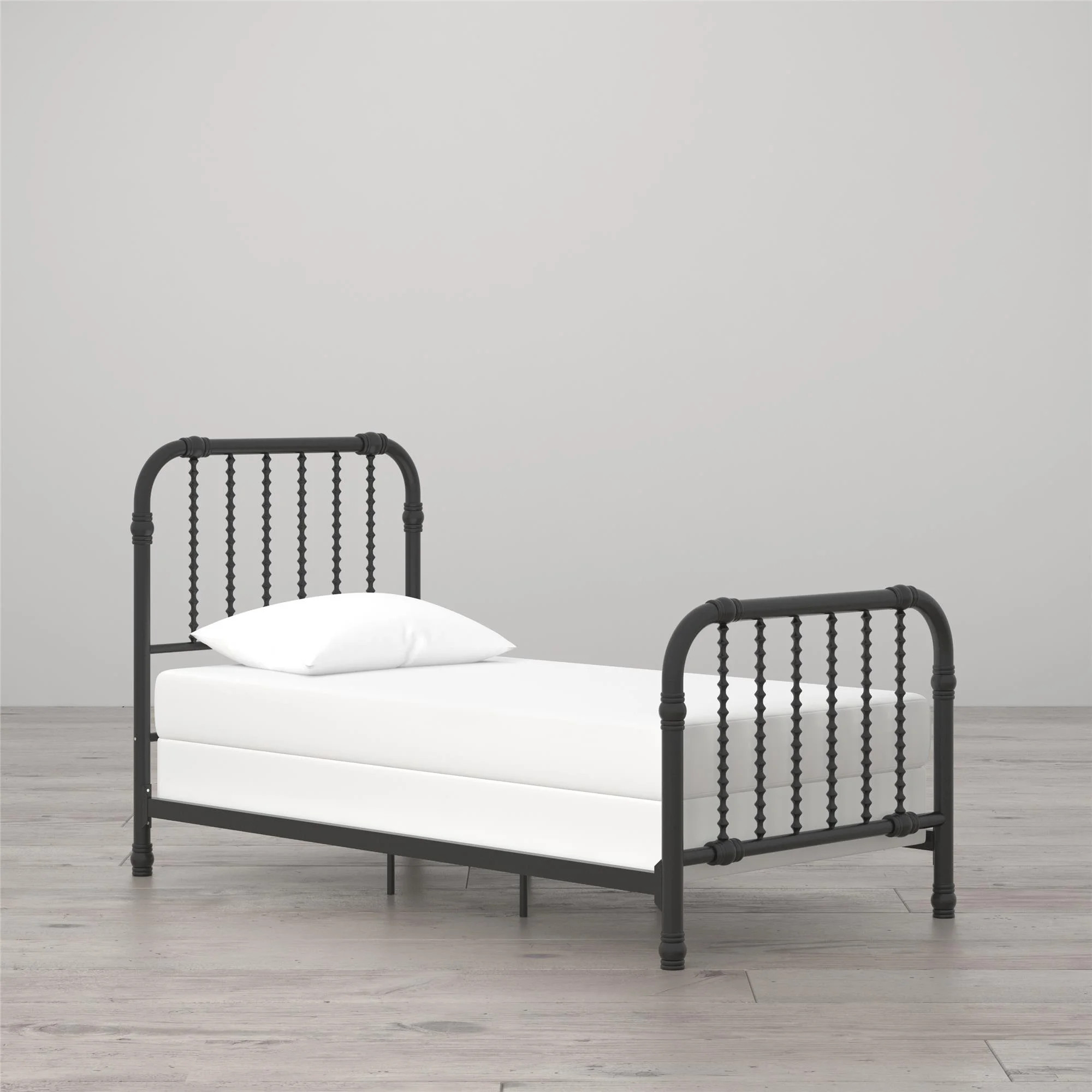 Little Seeds Monarch Hill Wren Metal Bed, Twin, Black | Walmart (US)
