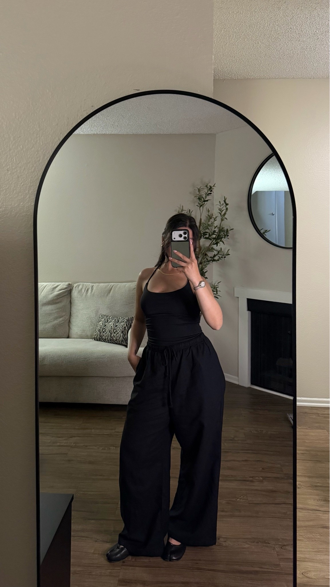 wearing a size xs in top and small in bottoms (got them hemmed) and size 5 in shoes, true to size

#LTKootd #LTKPetite