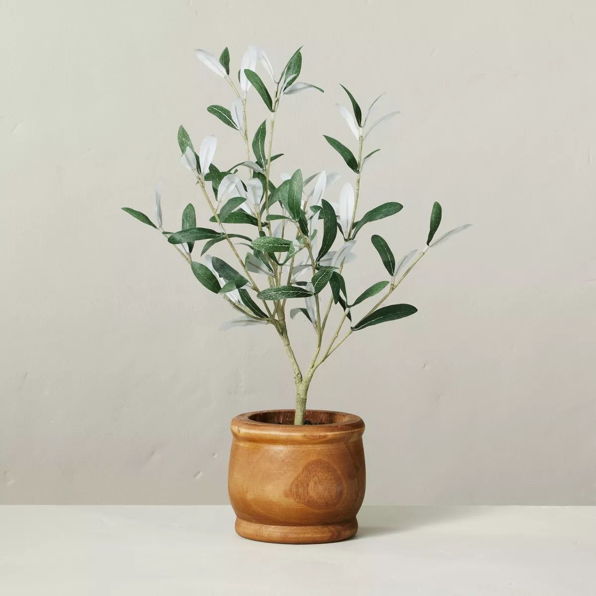 16" Faux Olive Leaf Plant - Hearth & Hand™ with Magnolia | Target