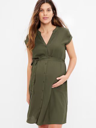 Maternity Tie-Waist Dress | Gap (US)