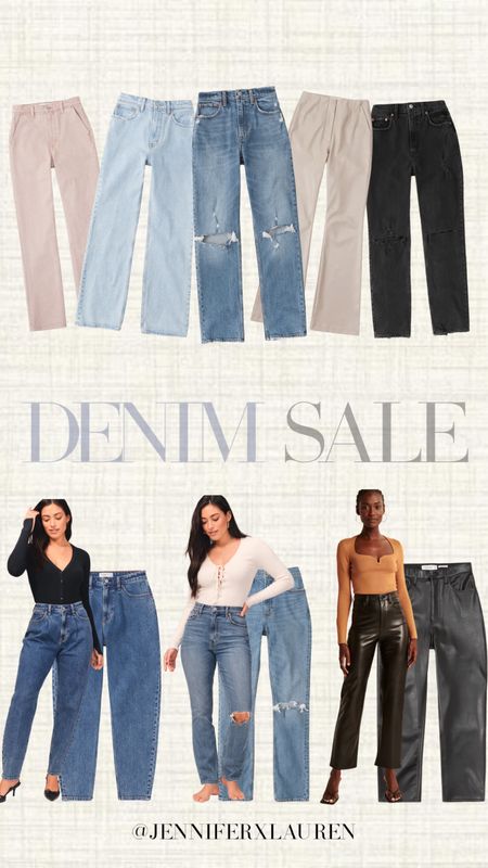 Abercrombie 25% off denim sale

Jeans sale. Denim sale. Leather pants. Faux leather jeans  

#LTKSale #LTKsalealert #LTKunder100