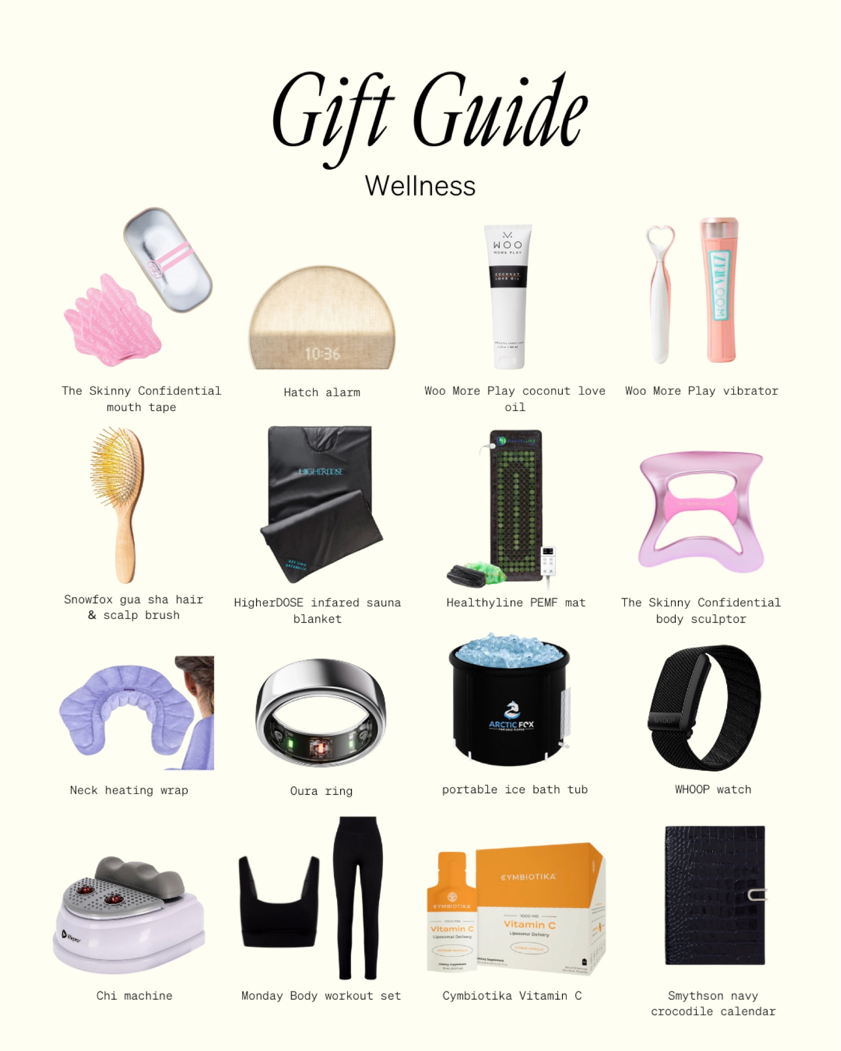 GIFT GUIDE: Wellness 

 

#LTKGiftGuide #LTKHoliday
