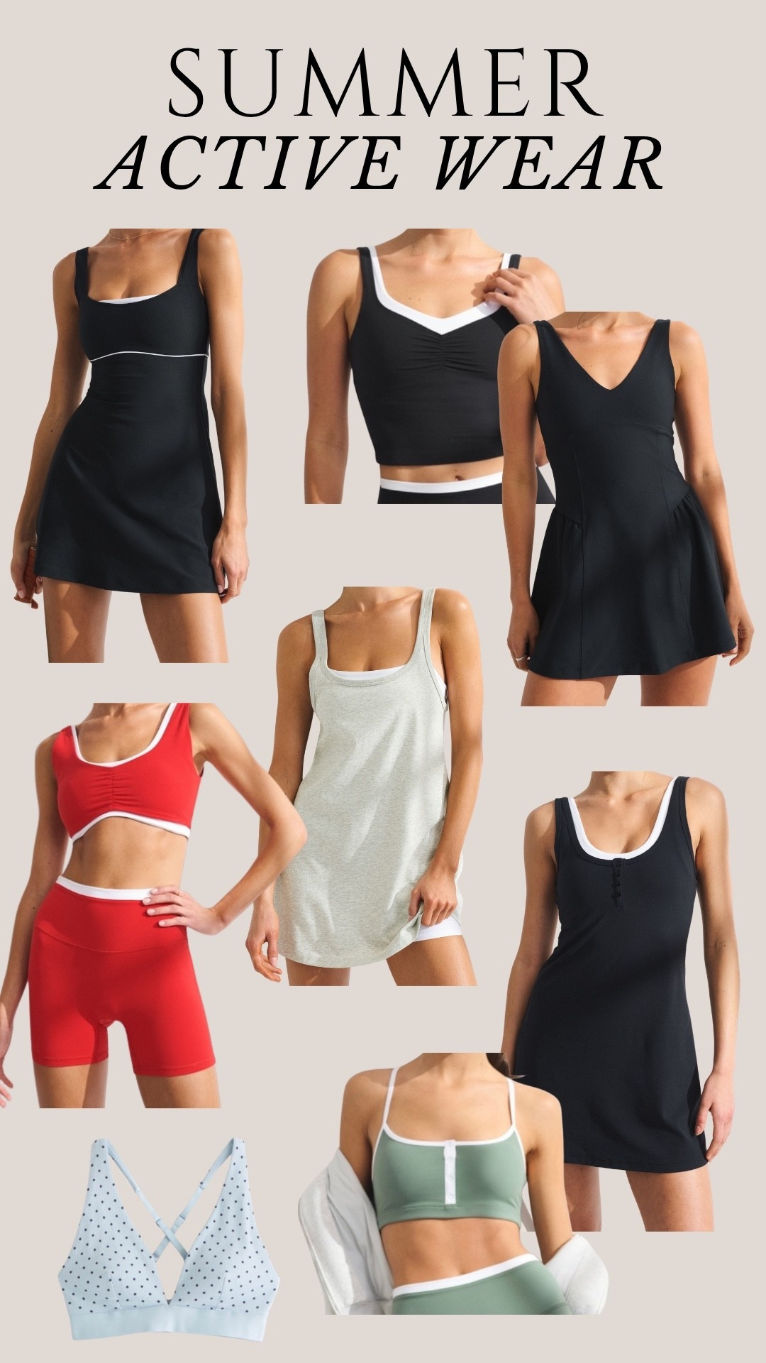 Summer active wear finds!

#LTKootd #LTKfitnessgoals #LTKActive