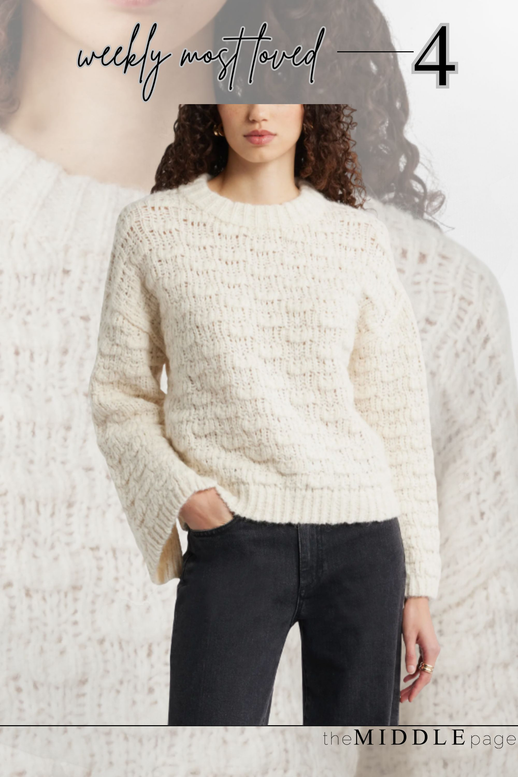 This chunky crew neck sweater is an everyday essential — cozy, relaxed, and easy to style with jeans, sneakers, or layered for a casual work outfit. It’s under $100 and on sale, which makes it an easy yes. 

 #LTKootd #LTKSeasonal #LTKOver40