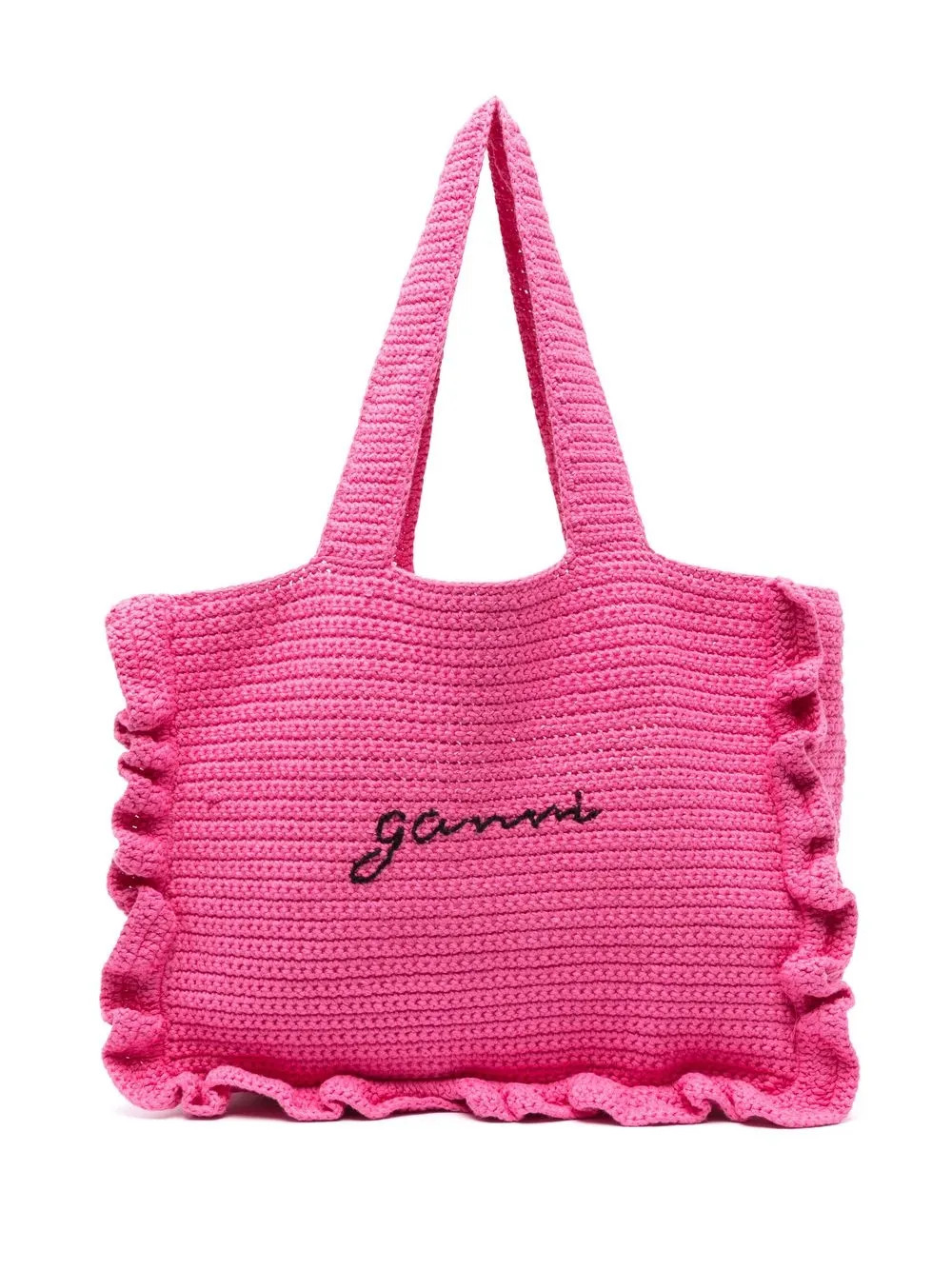 GANNI chunky-knit Tote Bag  - Farfetch | Farfetch Global