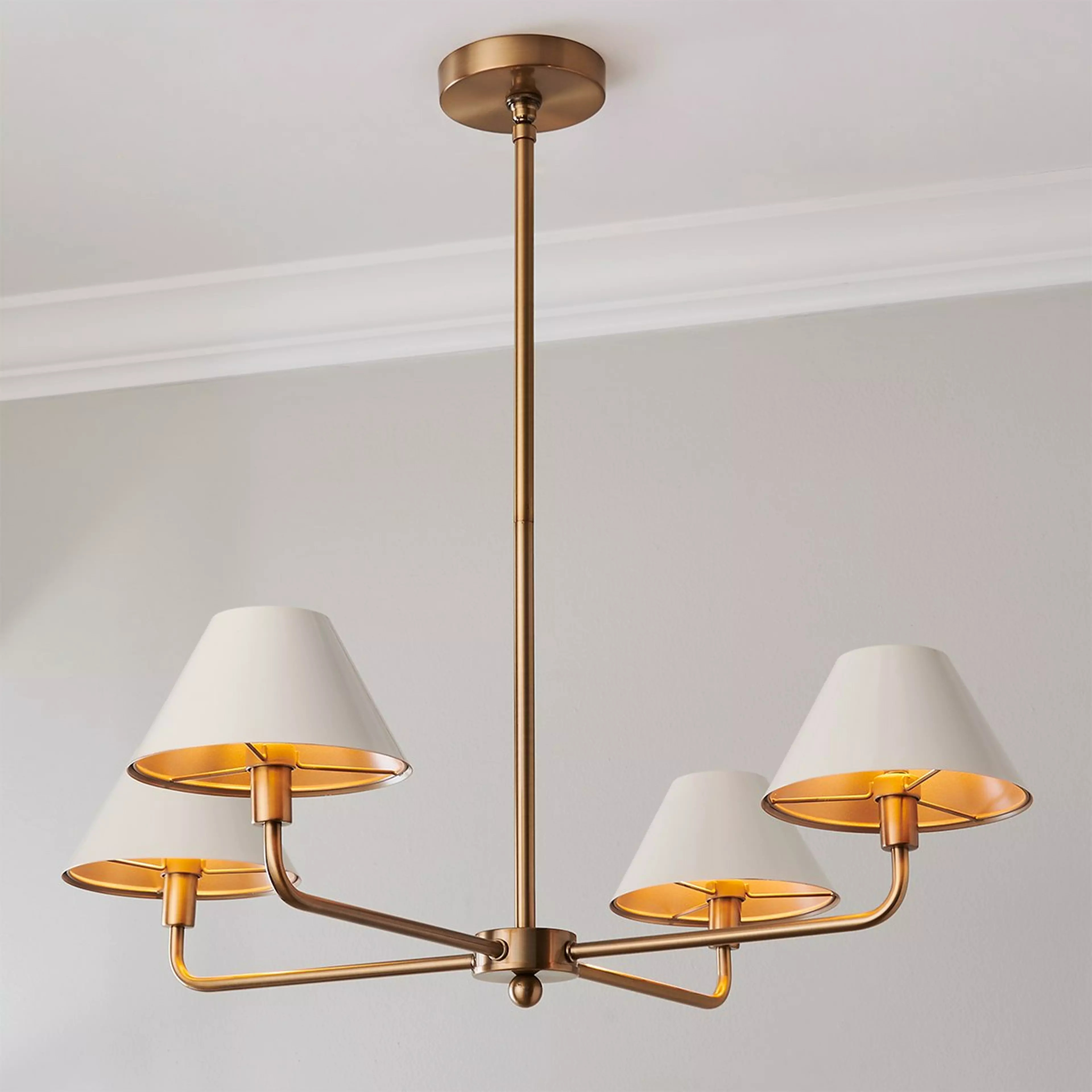 Chris Loves Julia Edie Chandelier - 4 Light | Shades of Light