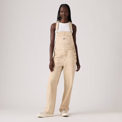 Levi's® Women's Vintage Overalls - Cloudy Travertine M | Target