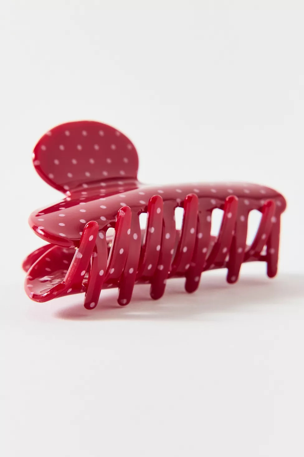 Printed Polka Dot Claw Clip | Urban Outfitters (US and RoW)
