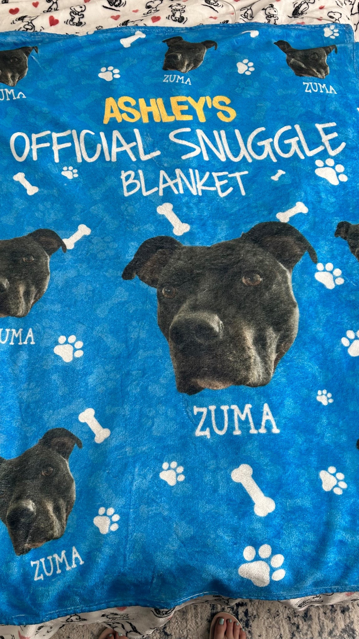 Personalized gift idea for Mother’s Day 🐾

Got this for Christmas and I’m still obsessed 🥹

It’s from Amazon and after multiple washes it still looks brand new — which I honestly didn’t expect

You can personalize it for anything. It’s so soft, cozy, and I always get compliments on it

Such a cute and meaningful gift idea

Perfect for cozy nights 🐾🤍

Linked it 🤍


#LTKHome #LTKMothersDay #LTKmomlife