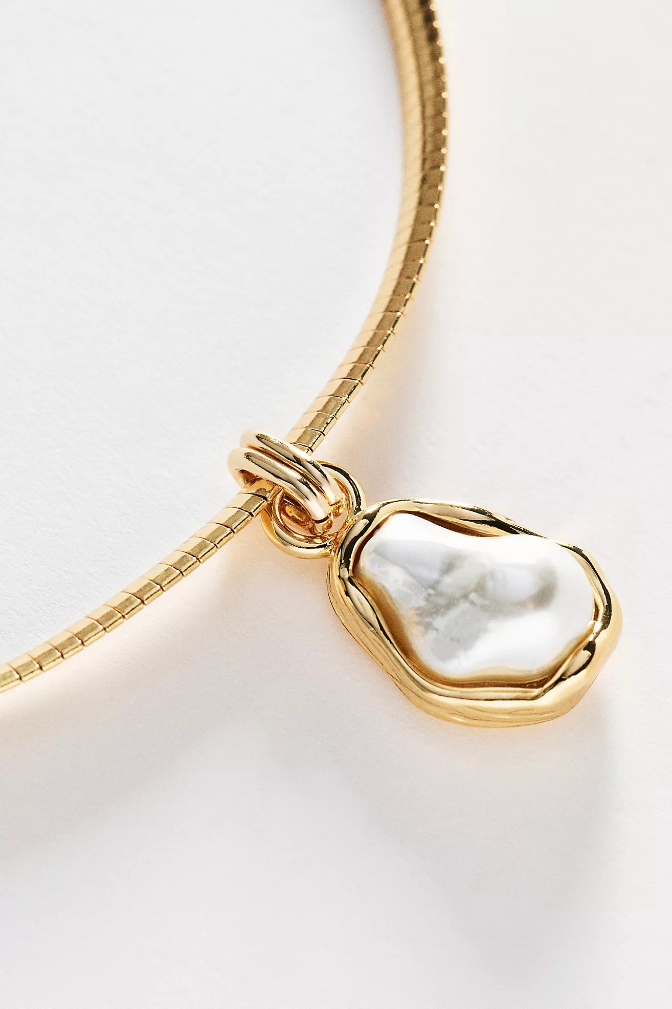 Pearl Pendant Statement Necklace | Anthropologie (US)