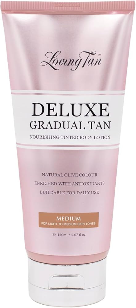 Loving Tan Deluxe Gradual Tan Lotion, Medium- Natural Looking Self Tanner, Professional Strength ... | Amazon (US)