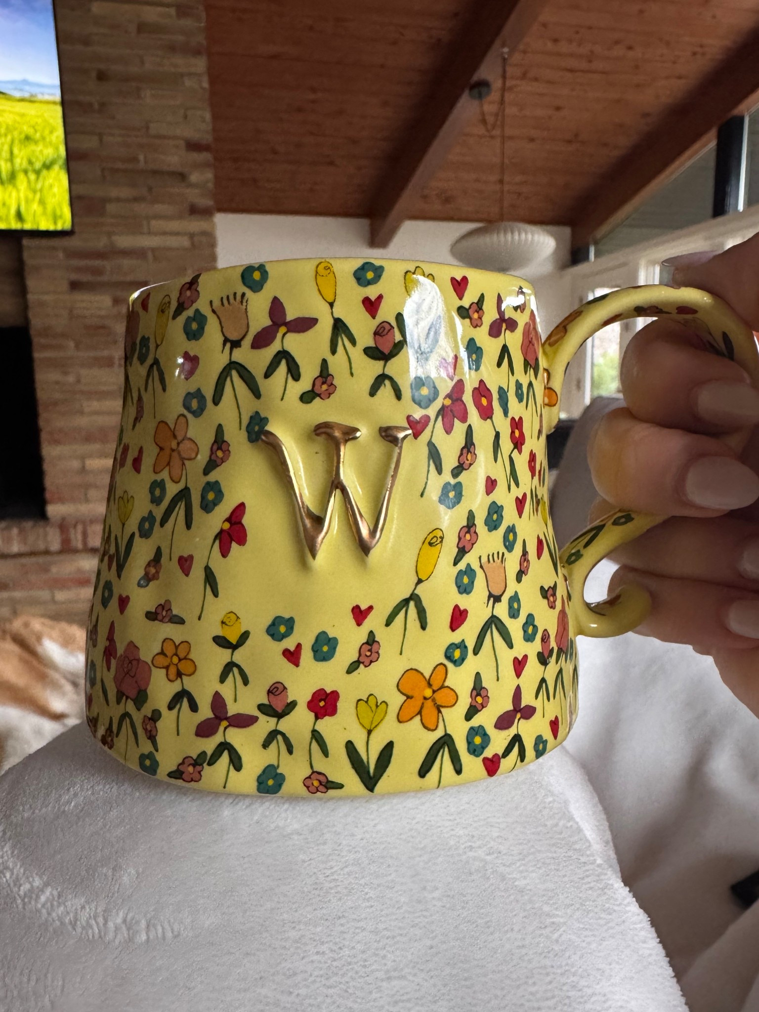 I genuinely don’t think I’ve ever seen a cuter mug  🌸🌷🌼🪻anthro has the best mugs right now I swear 

#LTKmorningroutine #LTKU #LTKHome