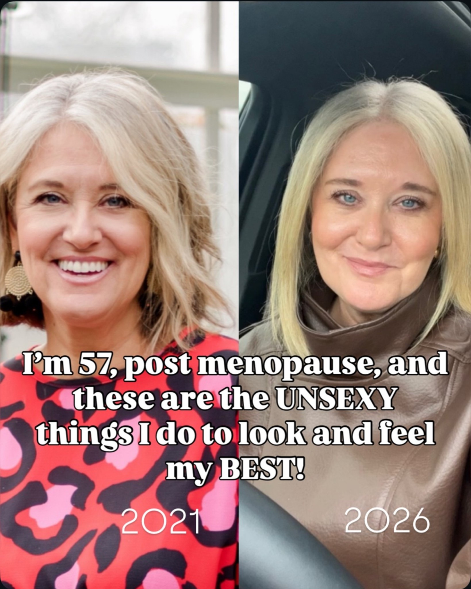 I’m 57and these are the UNSEXY things I do to help myself age backwards.

#LTKdayinmylife #LTKselfcare #LTKOver40