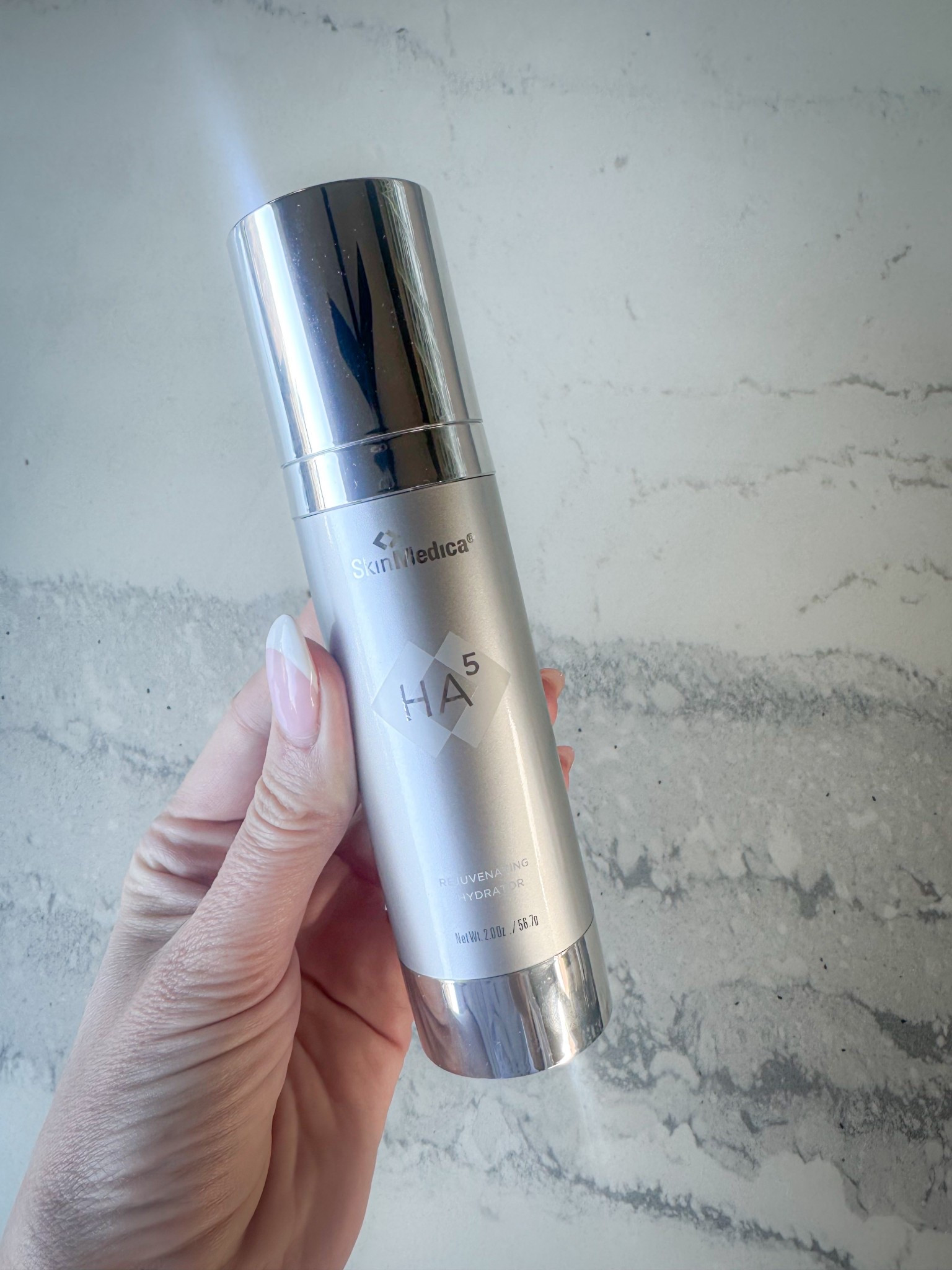 SkinMedica HA⁵ Rejuvenating Hydrator


If your skin craves hydration without feeling heavy, this one is a must. SkinMedica HA⁵ Rejuvenating Hydrator uses five forms of hyaluronic acid to instantly plump, smooth, and deeply hydrate the skin. It gives that fresh, dewy look while helping support long-term moisture retention.

I notice my makeup sits better, my skin feels softer, and everything just looks more refreshed when this is part of my routine — especially during dry or travel days.

deep hydration, hyaluronic acid serum, plumping skincare, dewy skin, skin barrier support, glow hydration, lightweight moisturizer, anti-aging hydration, smooth makeup base, everyday essential