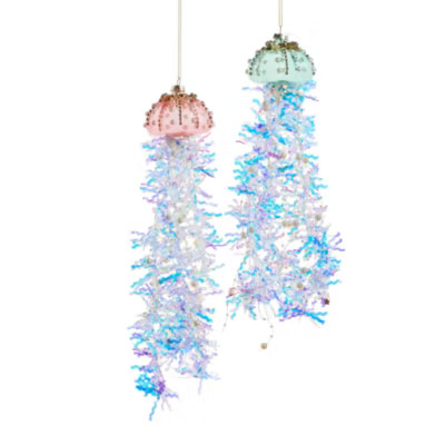 new!North Pole Trading Co. Jellyfish Set 2-pc. Christmas Ornament | JCPenney