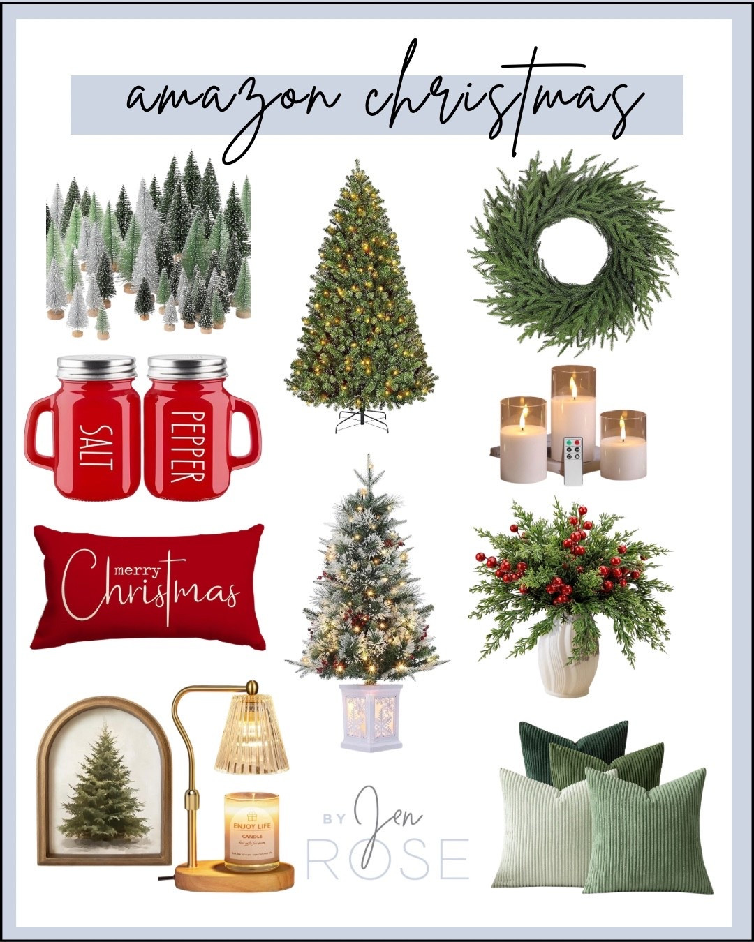 Amazon Christmas home decor favorites 

#LTKHome #LTKSeasonal