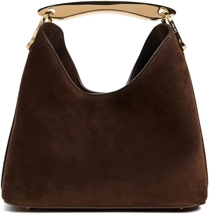 Elleme Women's Boomerang Small Suede Bag | Amazon (US)