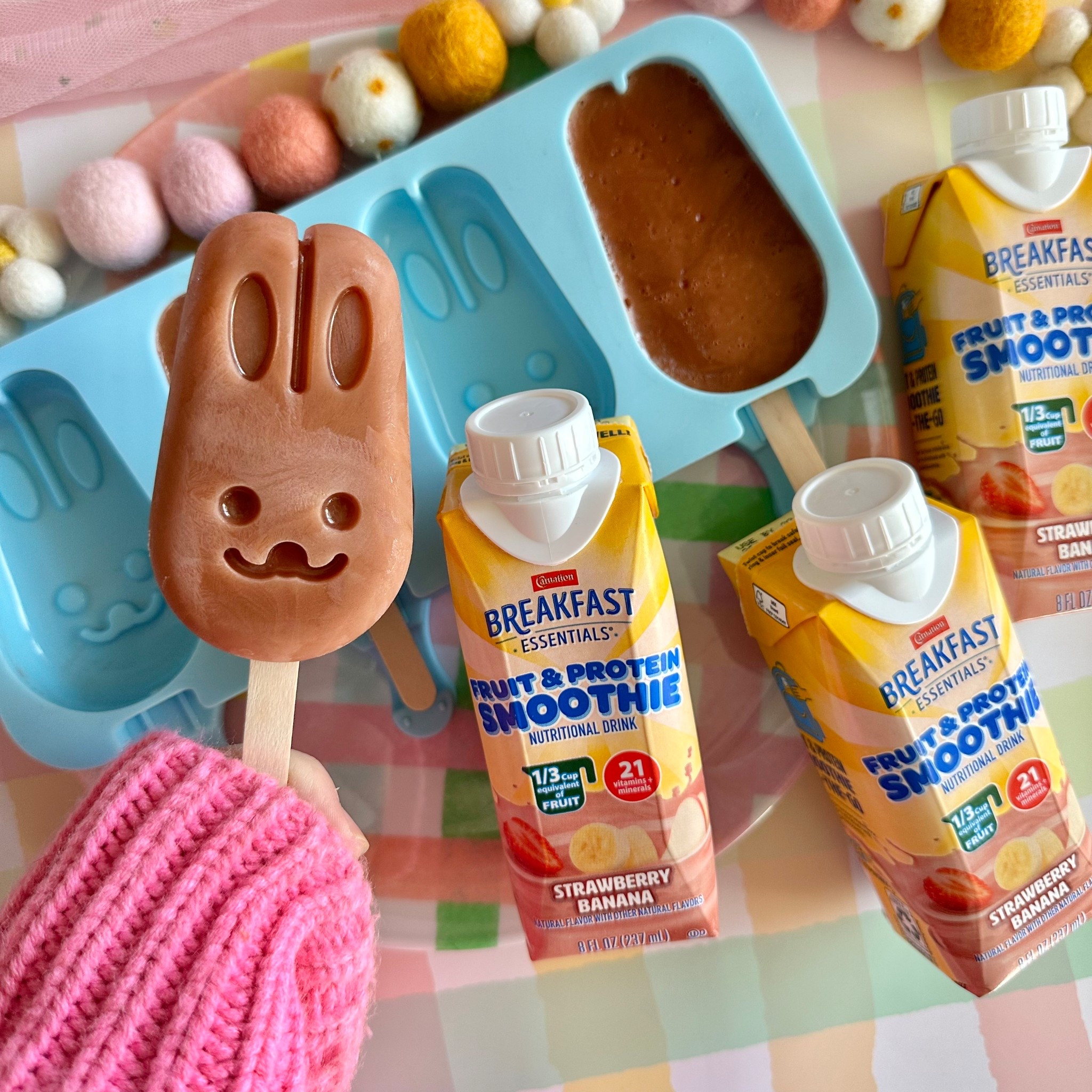 Easy Easter treat using this fun bunny popsicle mold. Fill with juice, yogurt or some carnation instant breakfast or smoothie!

#LTKmomlife #LTKfoodie #LTKSeasonal