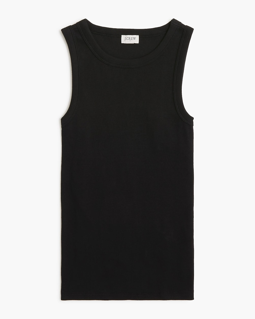 Ribbed high-neck tank top | J.Crew Factory