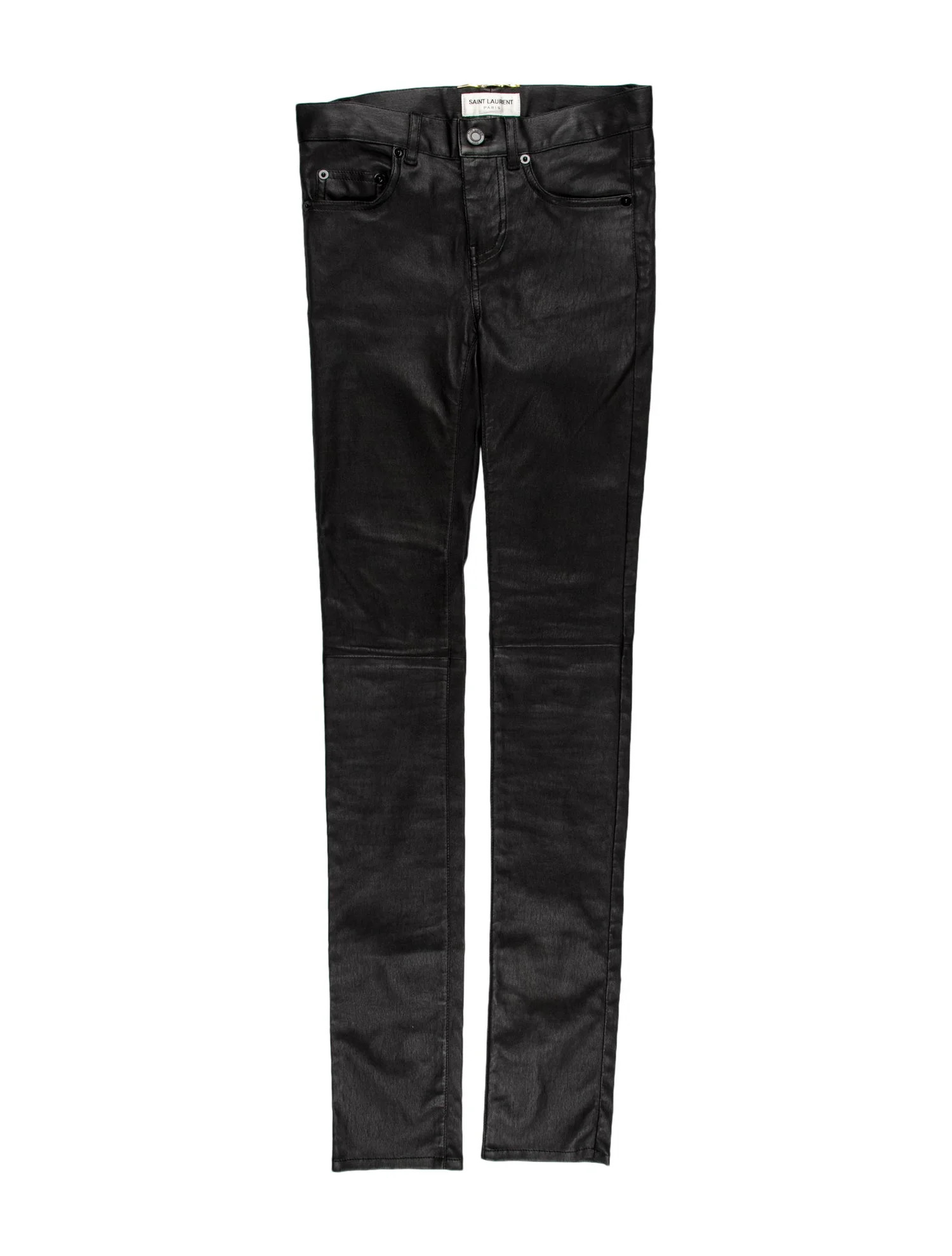 Lamb Leather Skinny Leg Pants | The RealReal