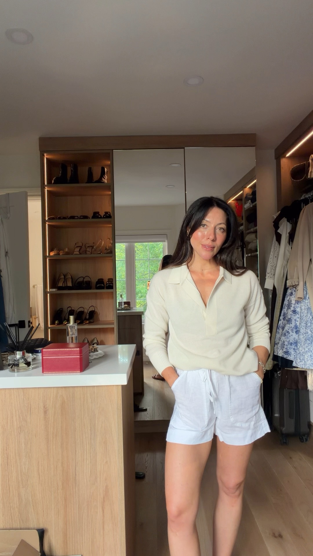 Cashmere & linen summer @Quince #quincepartner