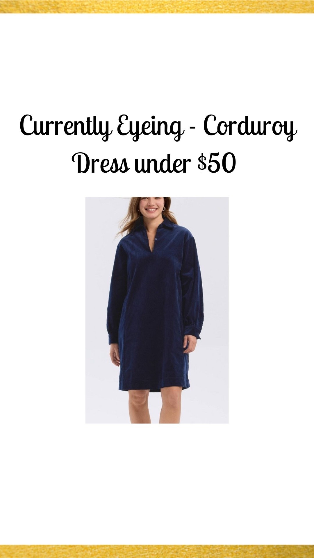 Corduroy Dress under $50! 

Corduroy • Corduroy Dress • Winter Dress • Dress 

#LTKSeasonal #LTKFindsUnder100 #LTKFindsUnder50