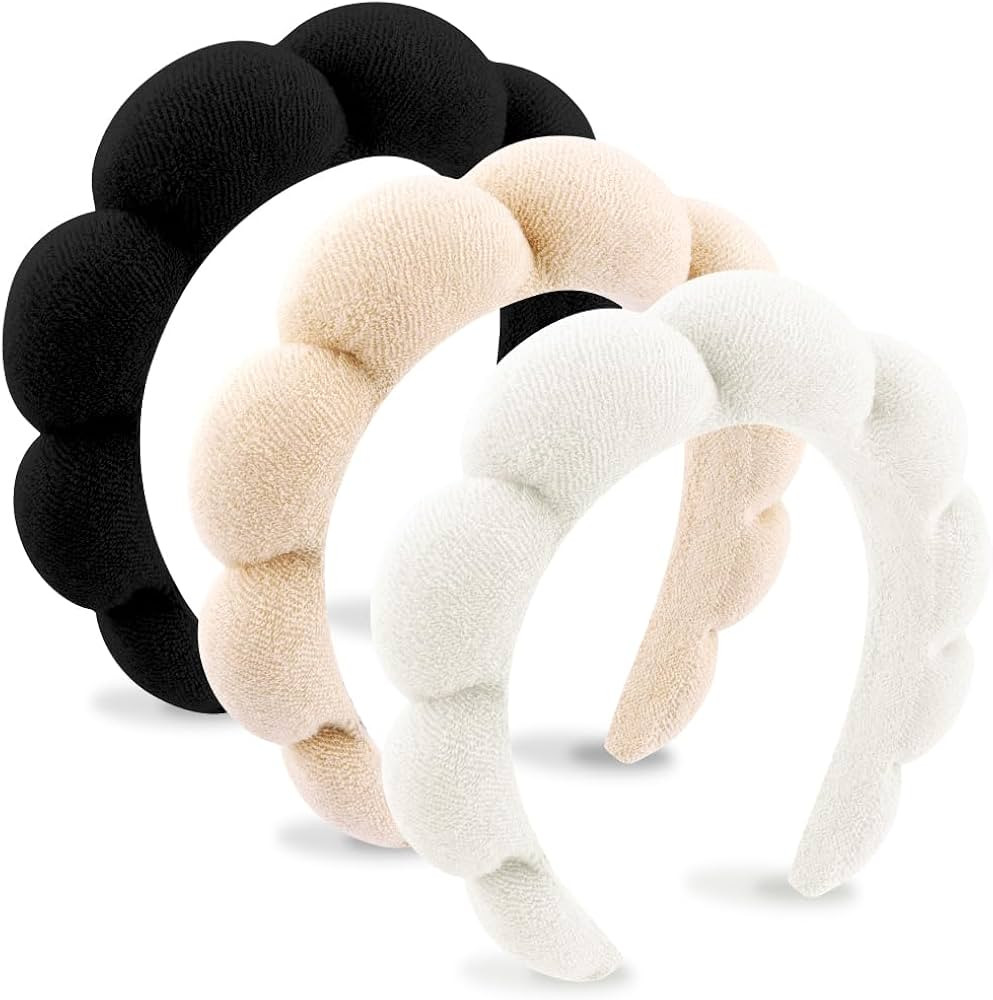 AOPRIE SPA Headbands for Washing Face Makeup Headbands with Bow Hair Band Women Facial Head Band ... | Amazon (US)