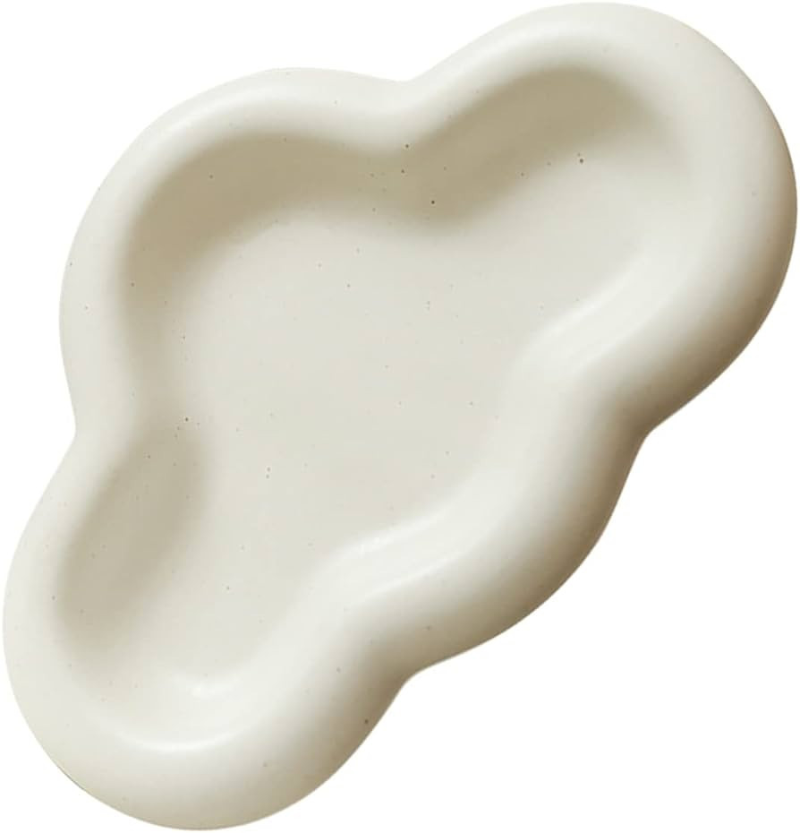 WENSHUO Chubby Jewelry Tray, Cute Cloud Trinket Dish | Amazon (US)