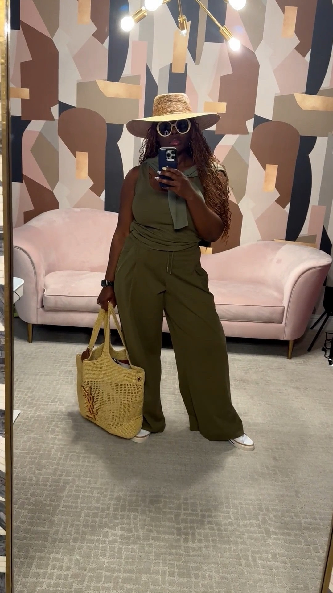 I love a good comfy but cute travel fit! Grab this look for your next vacation! ✈️🧳

Outfit: @Zara 
Sneakers: @Nike US @DSW 
Glasses: @gucci


#ootd#traveloutfit#vacationoutfit

#LTKTravel #LTKMidsize #LTKootd