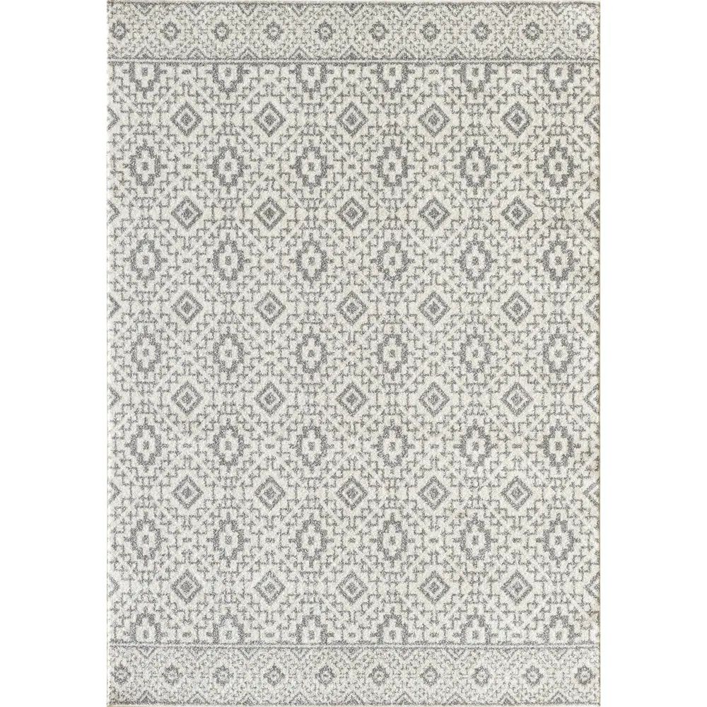 L'Baiet Sophia Grey Geometric Rug (8' x 10') | Bed Bath & Beyond