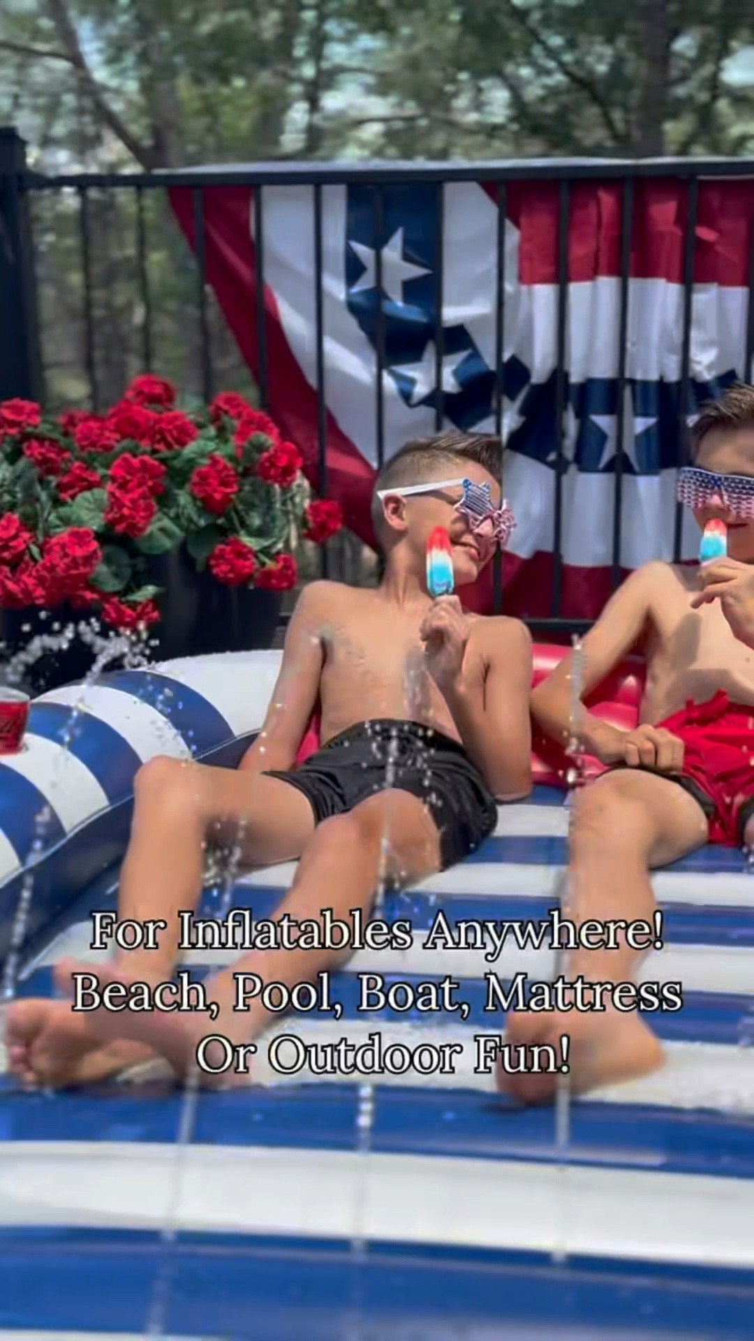 This mini air compressor is my summer lifesaver 💨 Whether it’s floaties, pool loungers, or backyard inflatables, it does the job fast and without the huffing and puffing.
And this waterfall lounger is the best! Just hook up your hose and you’ve got your own little oasis 💦 Perfect for pool days, tanning, or just pretending you’re on vacation 😎

#amazonfinds #summermusthaves #pooldayessentials #backyardfun #amazonhome #amazonpoolfinds #portableaircompressor #poollounger #summerready #outdoorfun


#LTKSwim #LTKFamily #LTKSeasonal