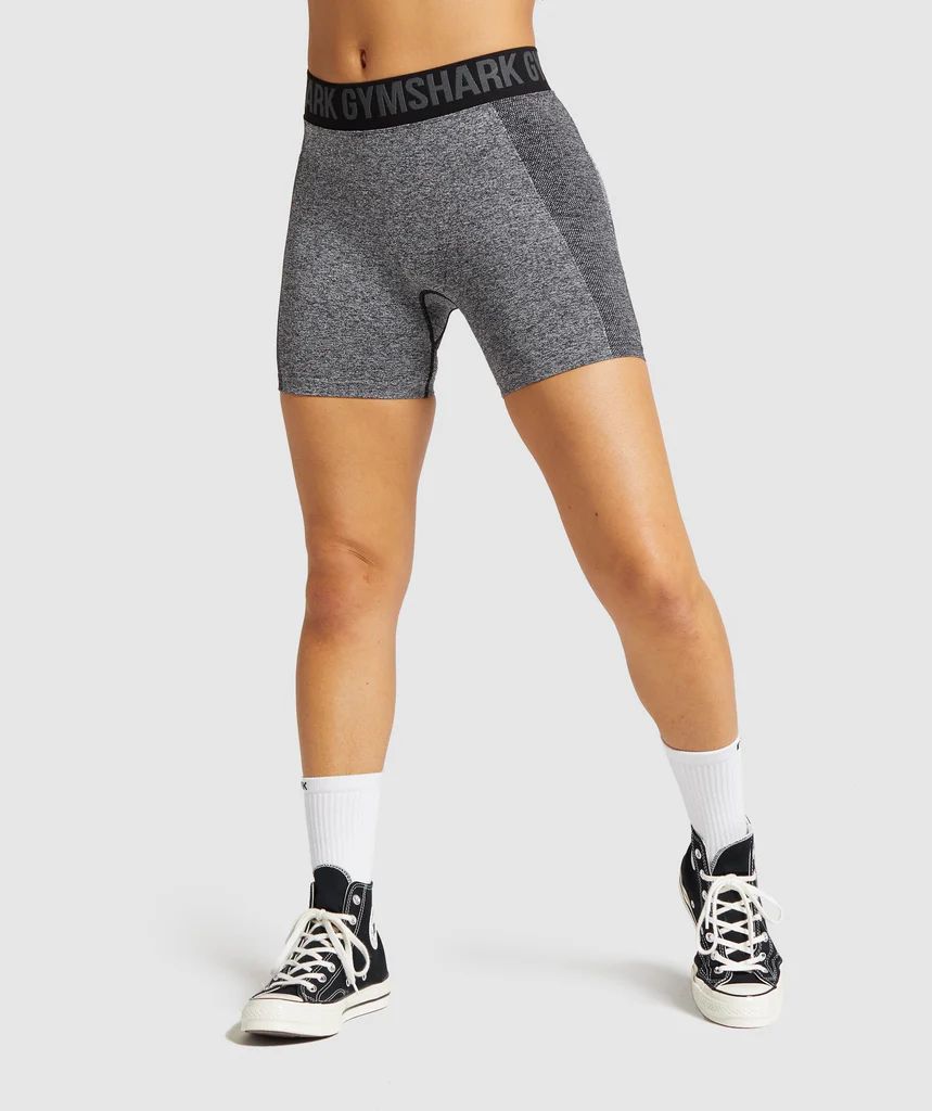 Gymshark Flex Shorts - Black Marl/Charcoal | Gymshark (Global)