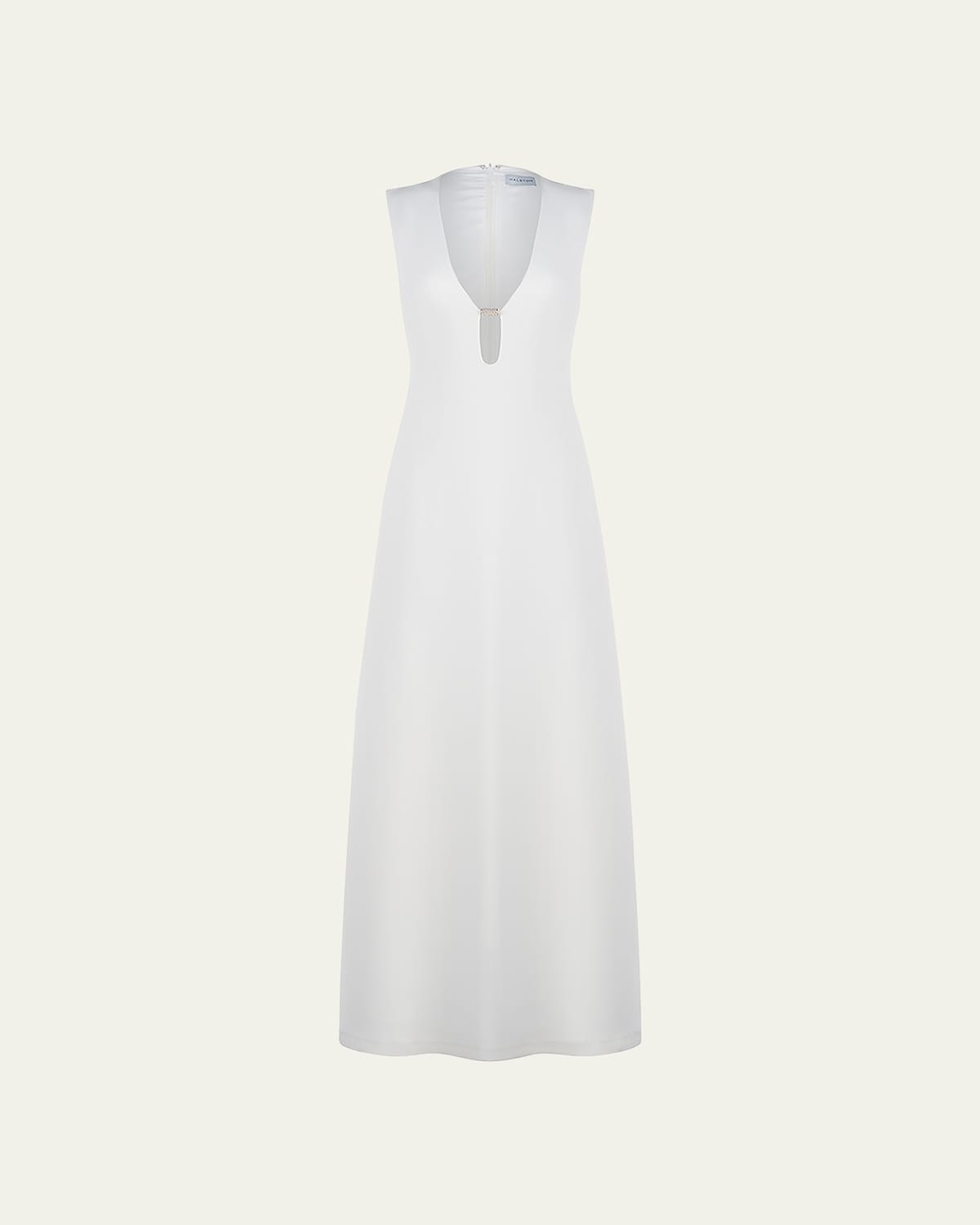 Renee Sleeveless Cutout Crepe Gown | Bergdorf Goodman