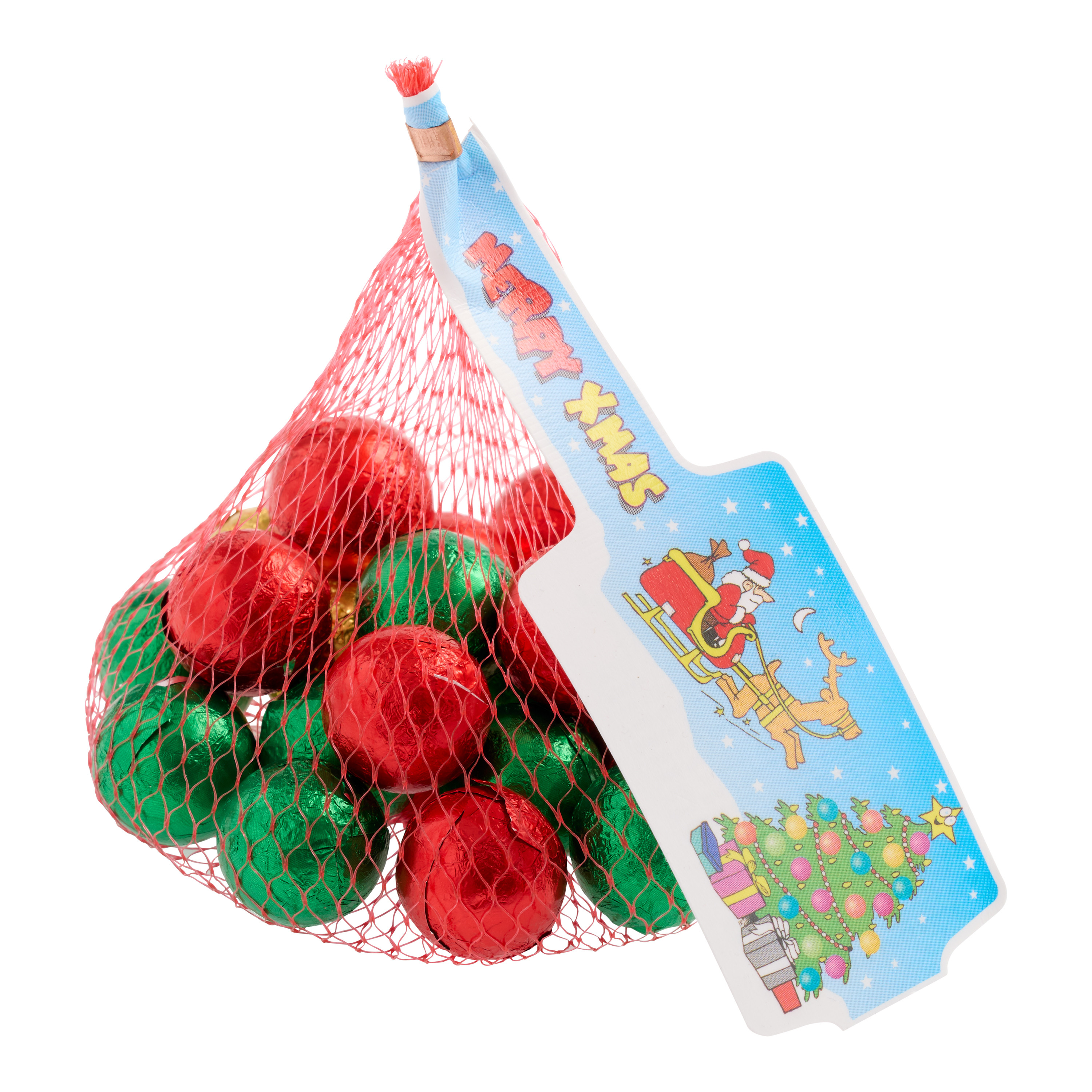 Laica Milk Chocolate Christmas Balls Mesh Bag | World Market