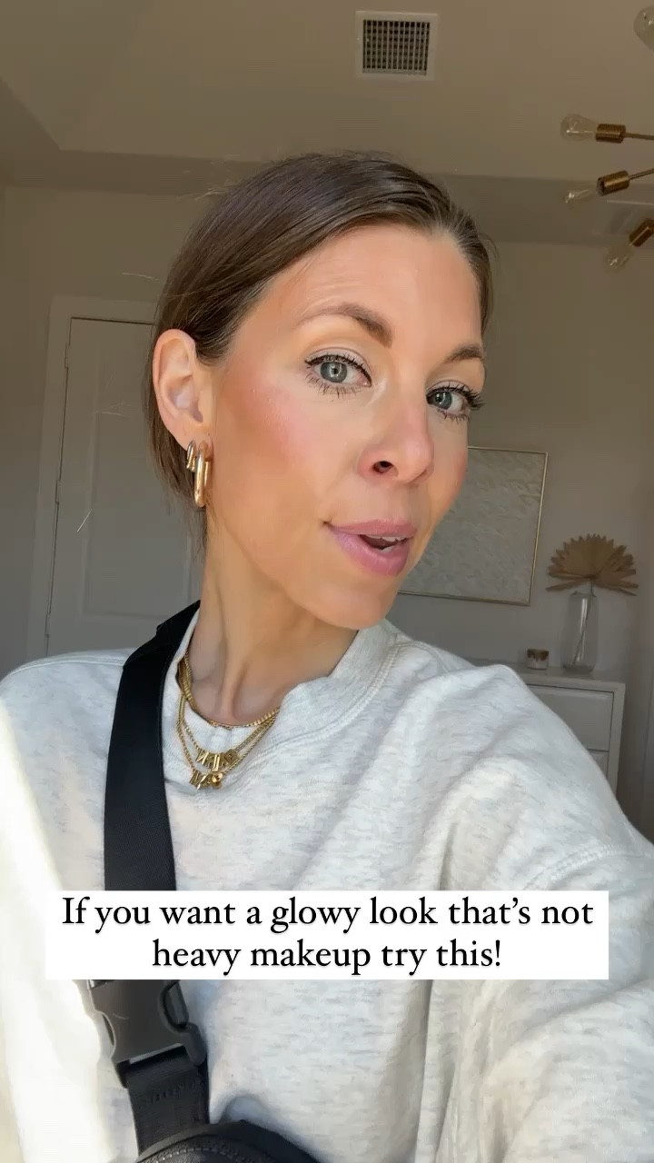 Glowy makeup!! Mix elf cosmetics halo glow and it cosmetics cc cream!! Fenty primer . Tiktok viral 

#LTKFind #LTKunder50 #LTKbeauty