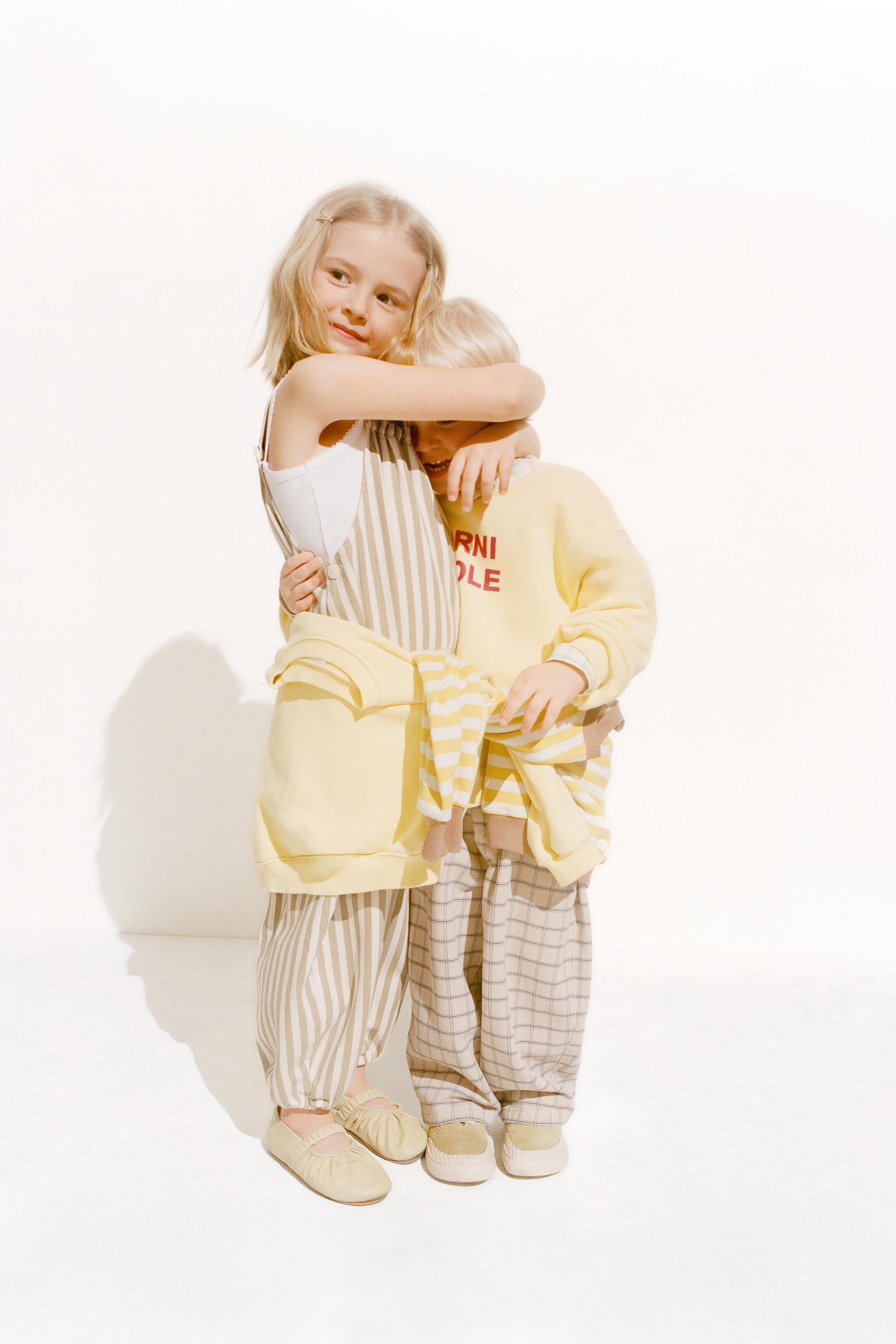 ZARA TIMELESS - TWILL BAGGY CHECK TROUSERS | Zara UK