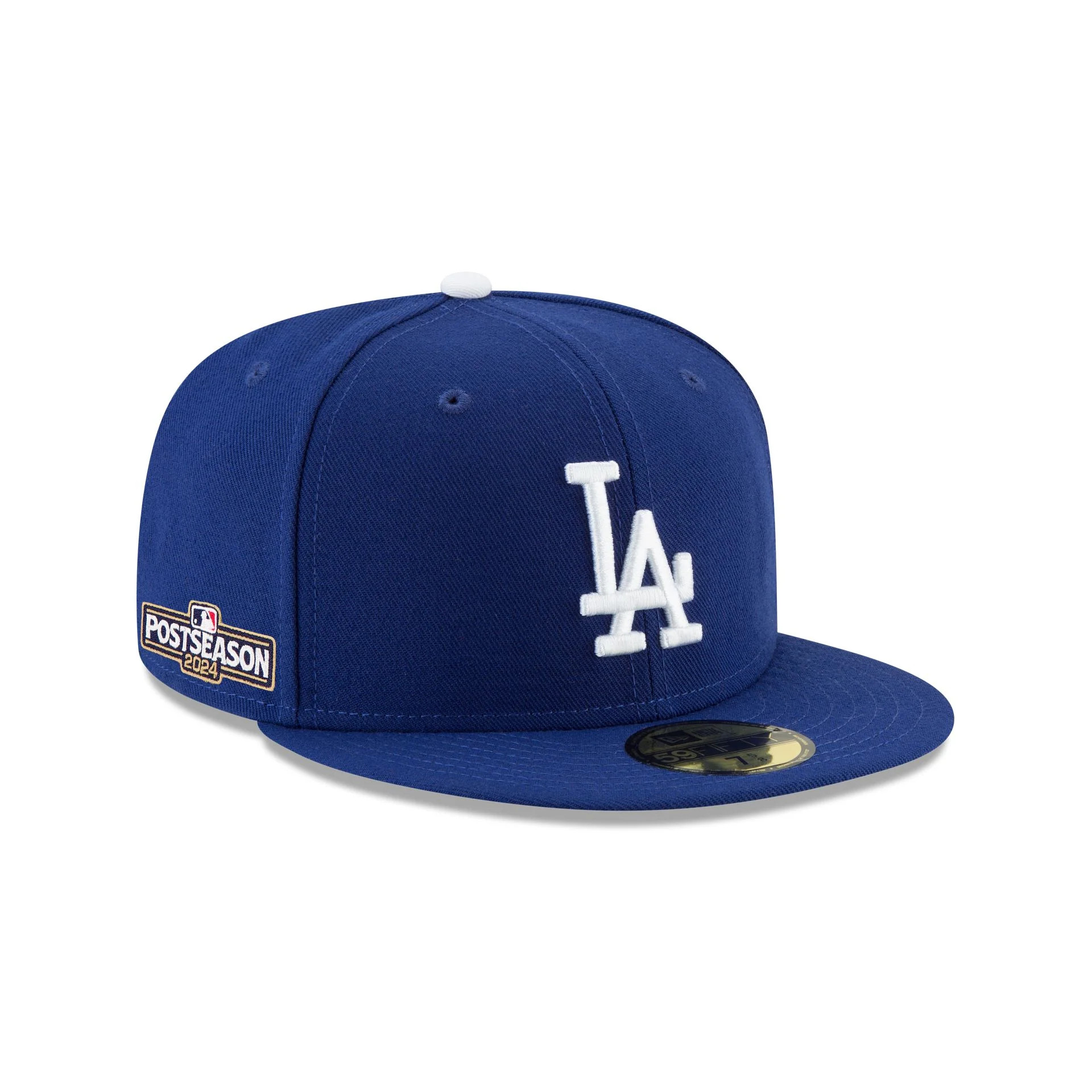 Los Angeles Dodgers 2024 Post Season Side Patch 59FIFTY Fitted Hat | New Era