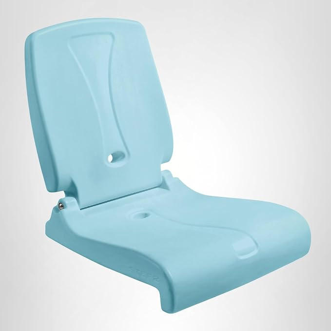 Step2 Folding Adult Flip Seat, Portable Outdoor Chair and Ground Seat with Backrest, Capri Blue | Amazon (US)