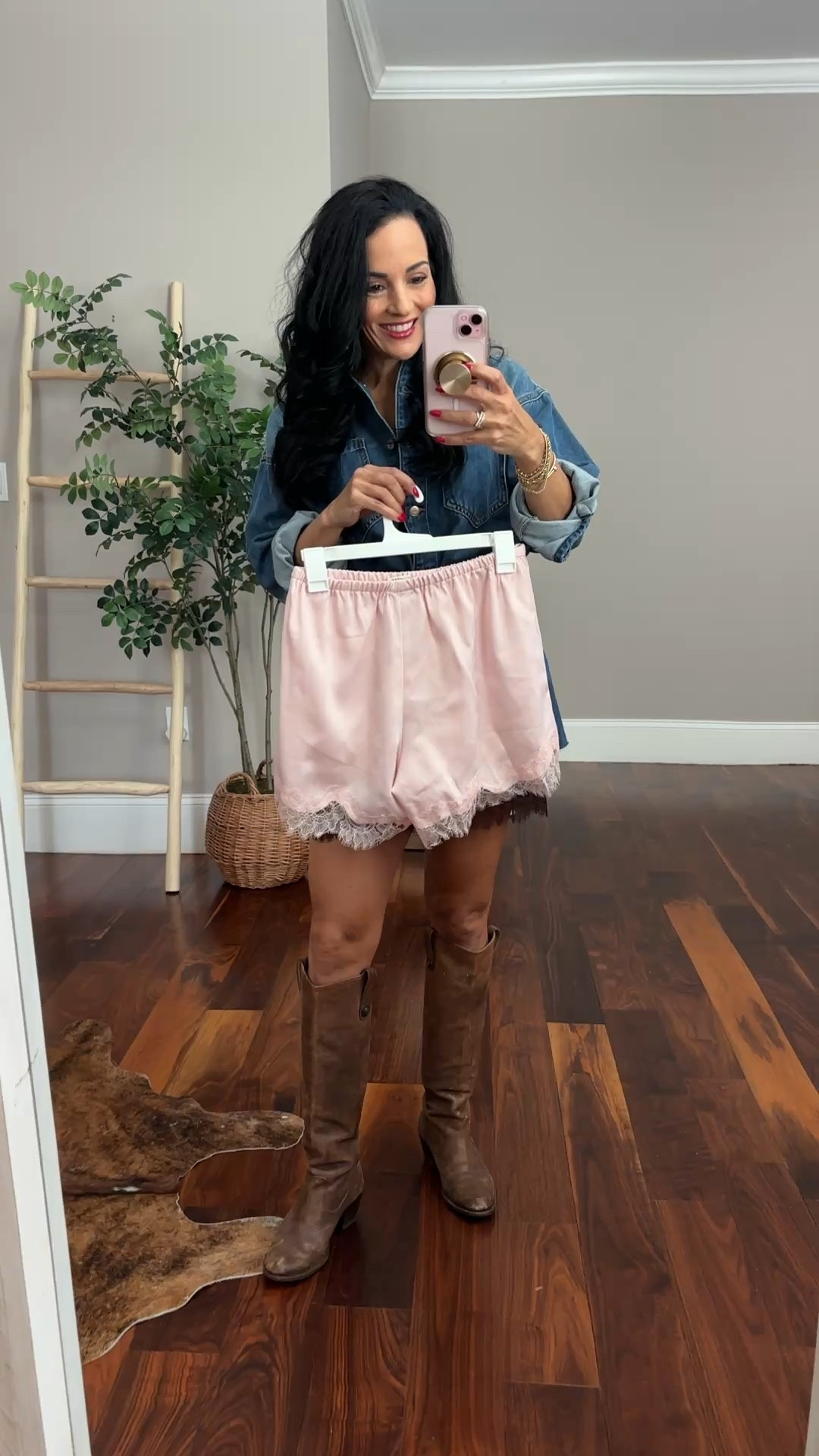 These satin lace shorts are on sale!!!
So versatile and trending!!!


#LTKootd #LTKSaleAlert #LTKOver40