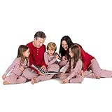 Burt's Bees Baby, Family Jammies, Matching Holiday Pajamas, Organic Cotton PJs, Candy Cane Stripe, W | Amazon (US)