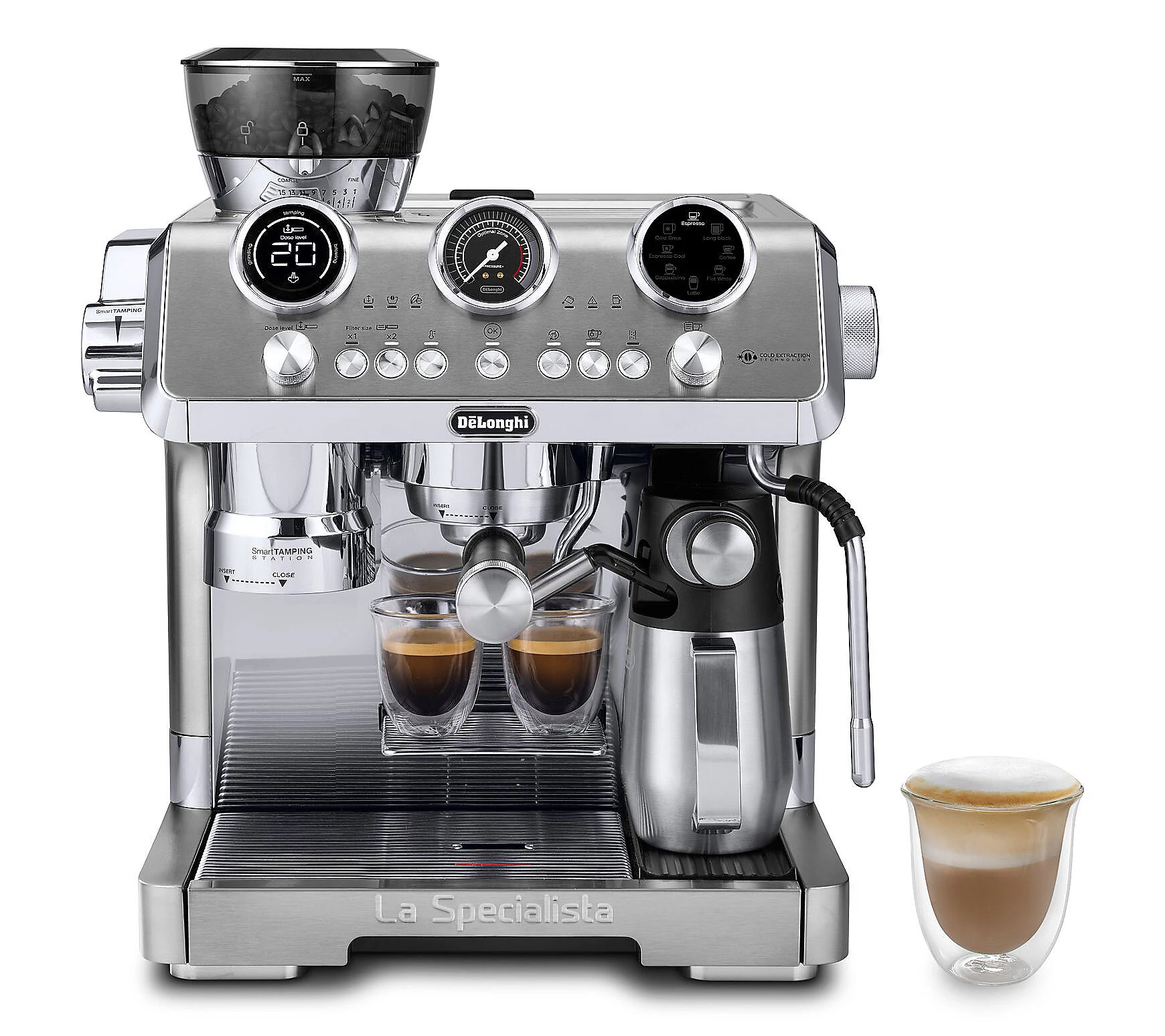 De'Longhi La Specialista Maestro Espresso Machi ne w/ Cold Brew | QVC