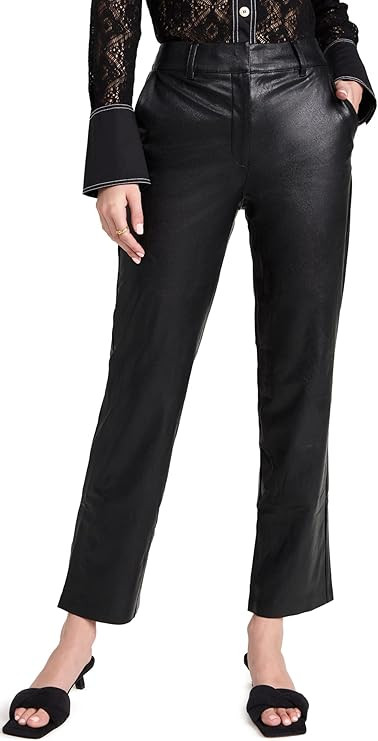 commando Women's Faux Leather Full Length Trousers | Amazon (US)