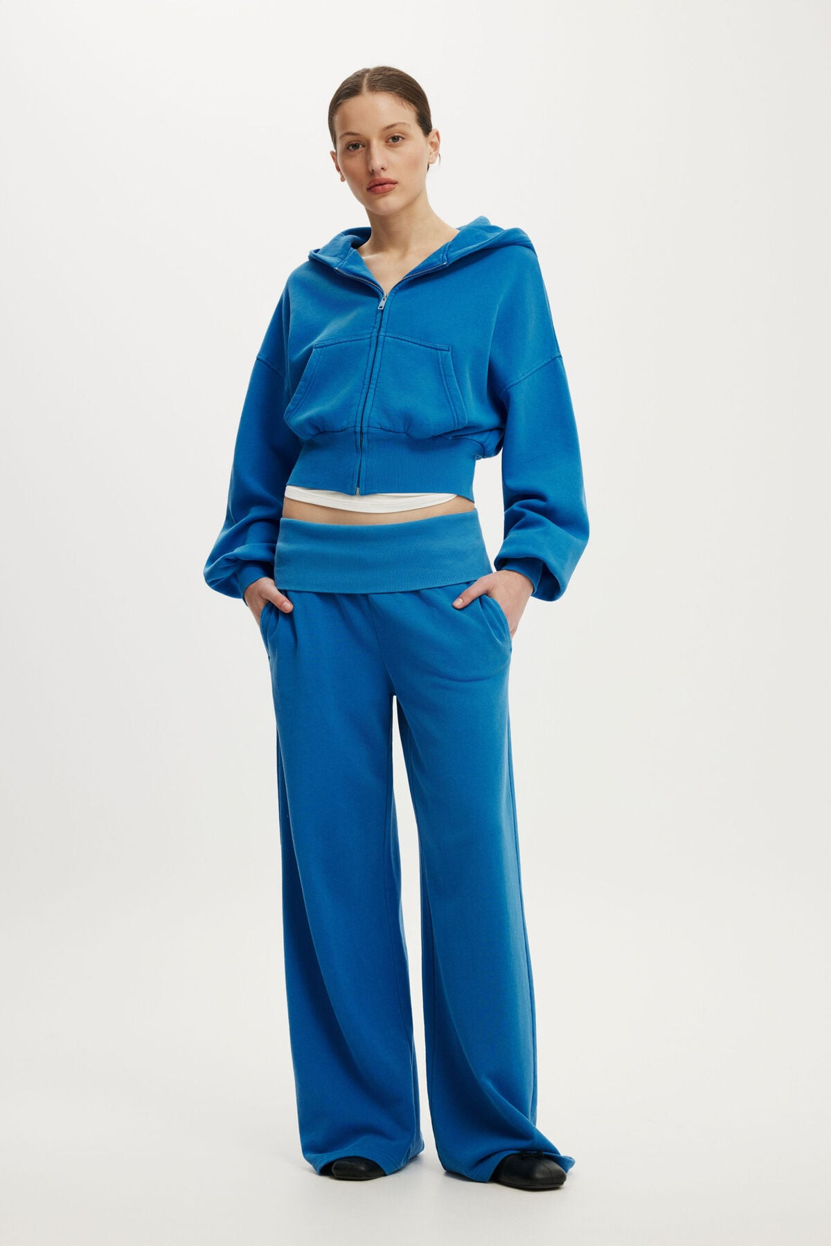 Oversized Zip Through Hoodie | Cotton On (US)